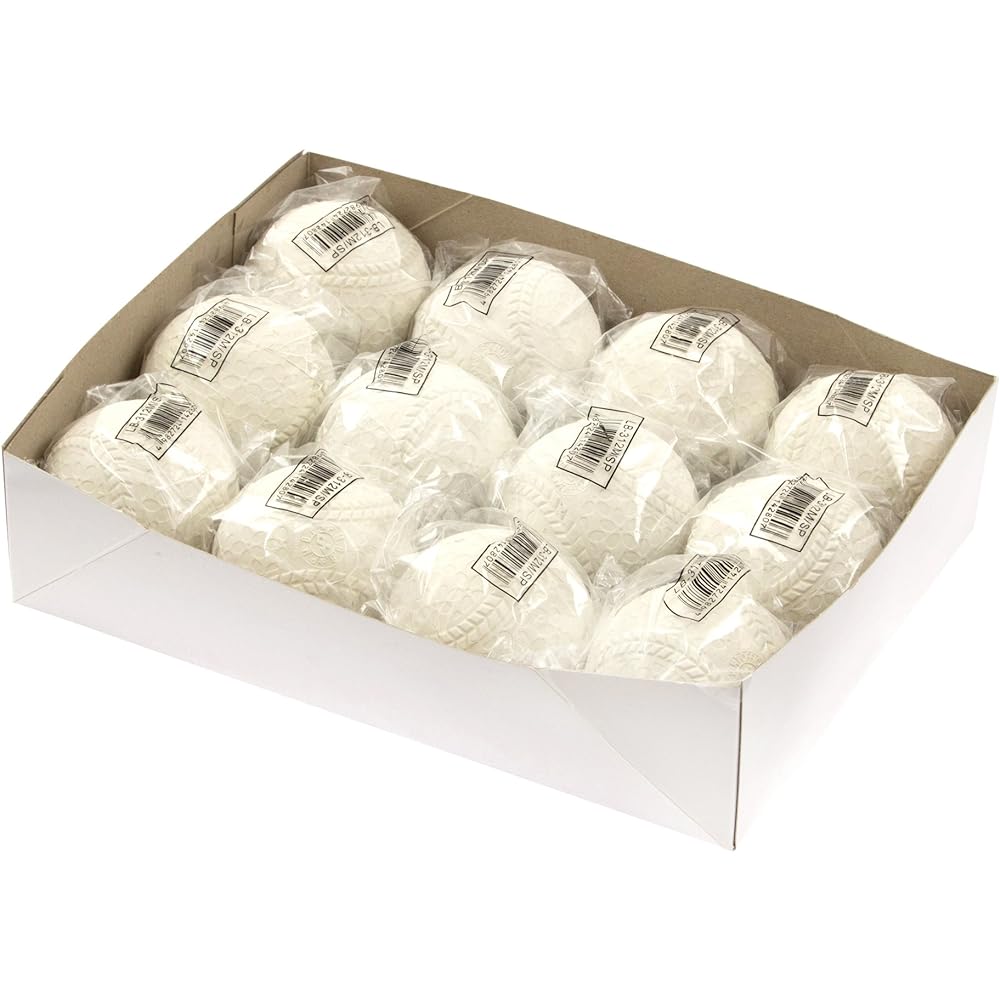 SAKURAI [Sakurai Trading] Promark Baseball Softball Practice Ball M Size 12 Balls 1 Dozen 72mm LB-312M