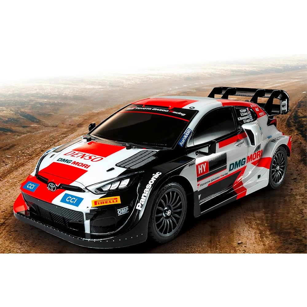 TAMIYA 1/10 Electric RC Car Series No.716 Toyota Gazoo Racing WRT/GR Yaris Rally 1 Hybrid TT-02 Chassis 58716