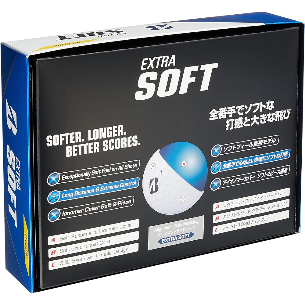 BRIDGESTONE Golf Ball EXTRA SOFT 2021 Model 24 Balls