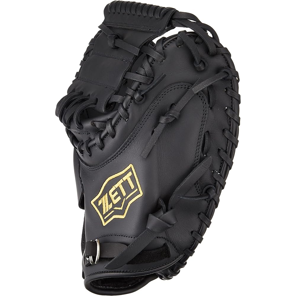 ZETT Soft Baseball Catcher's Mitt Litex Right Pitch Black (1900) BSCB56912A