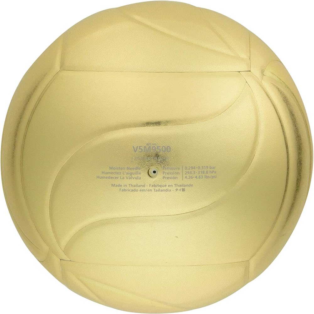 Molten Volleyball Commemorative Ball No. 5 Gold V5M9500