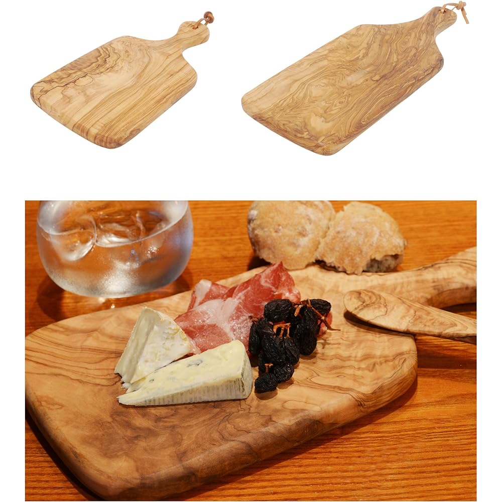 Miranda Style "For cutting boards and tableware" DRISS OLIVE square board handle 41 410x170x20mm 700103