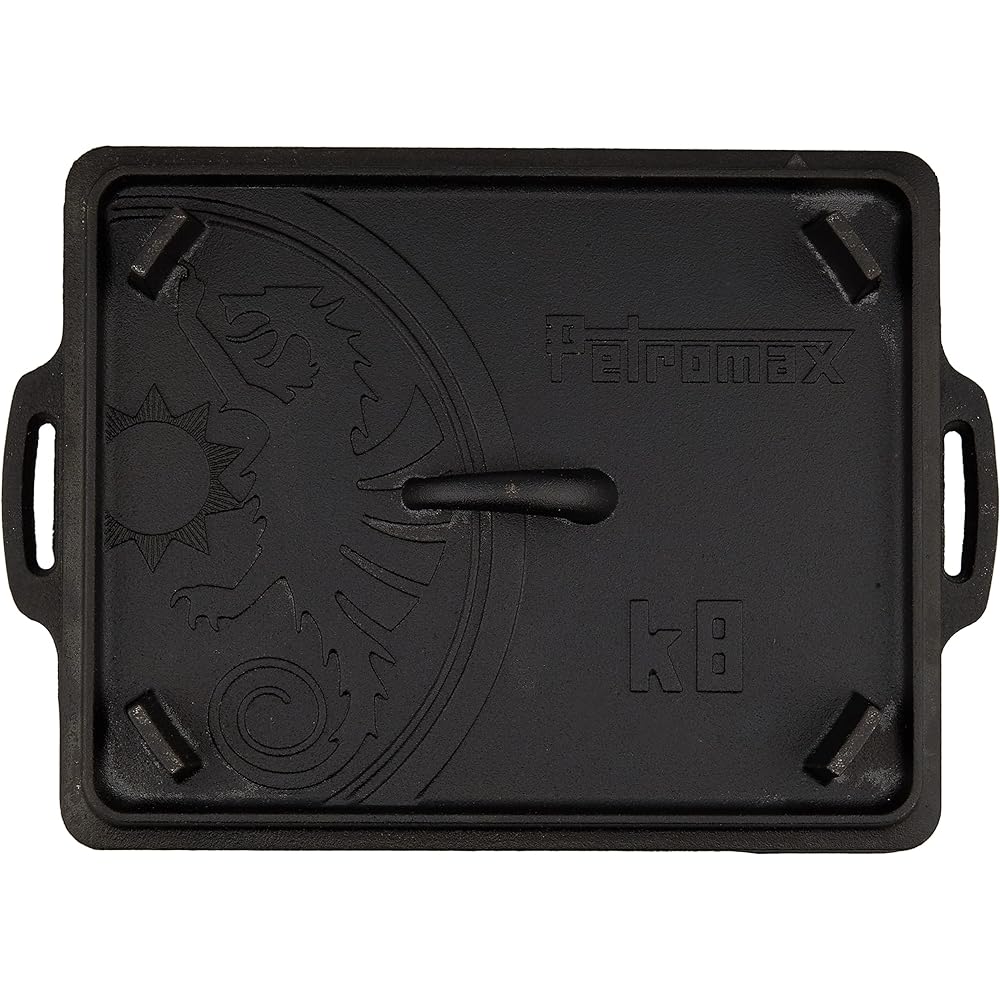 PETROMAX Outdoor Camping Cookware Box-shaped Skillet Loaf Pan [Genuine Japanese Product]