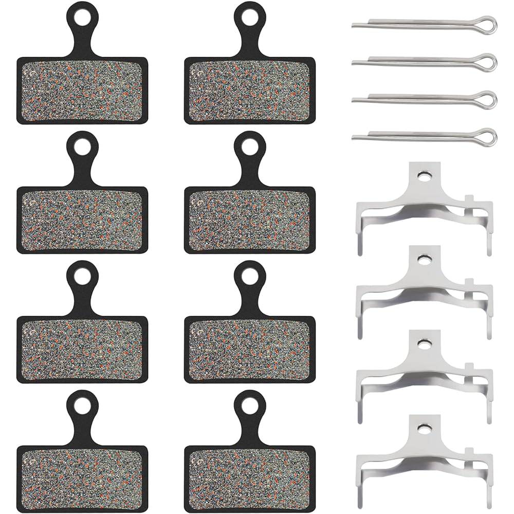 AHL Disc Brake Pads Shimano M985 M988 M785 M666 M615 S700 CX77 R515 R517 (4 pairs)