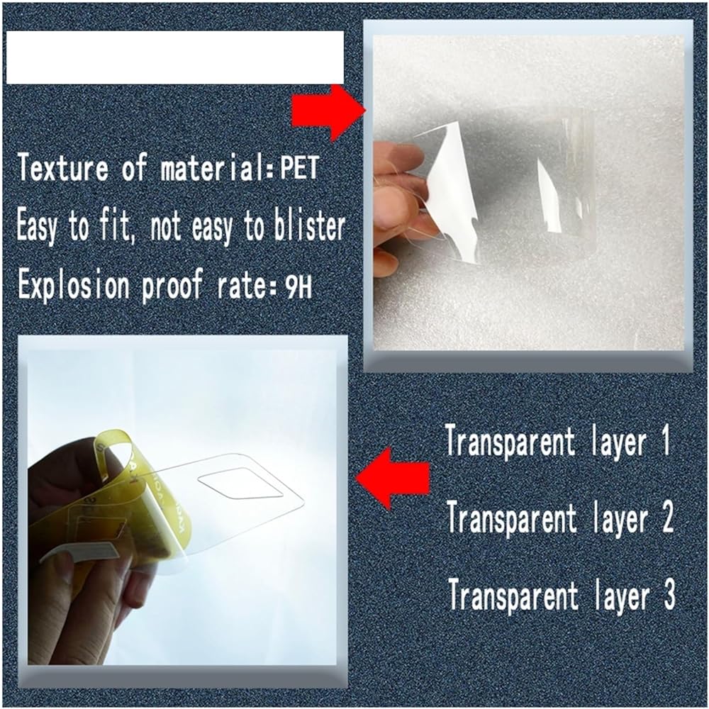 Fits for Kawasaki Z1000 2014-2021 Motorcycle Cluster Scratch Protection Film Screen Protector Dashboard Instrument (Color : 3pc)