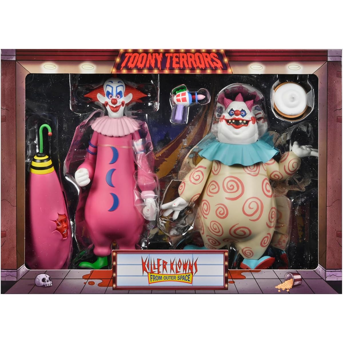 NECA Slim & Chubby (Killer Crows from Space) 6" Toony Terrors 2-Pack