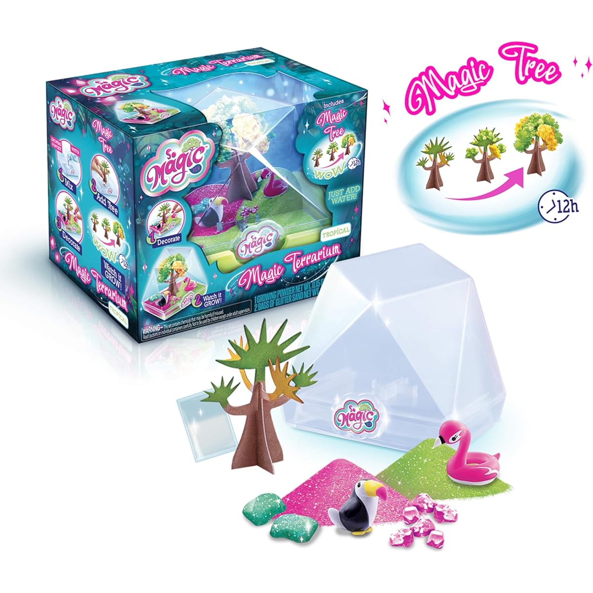 Canal Toys So Magic DIY Medium Magic Terrarium Kit Tropical