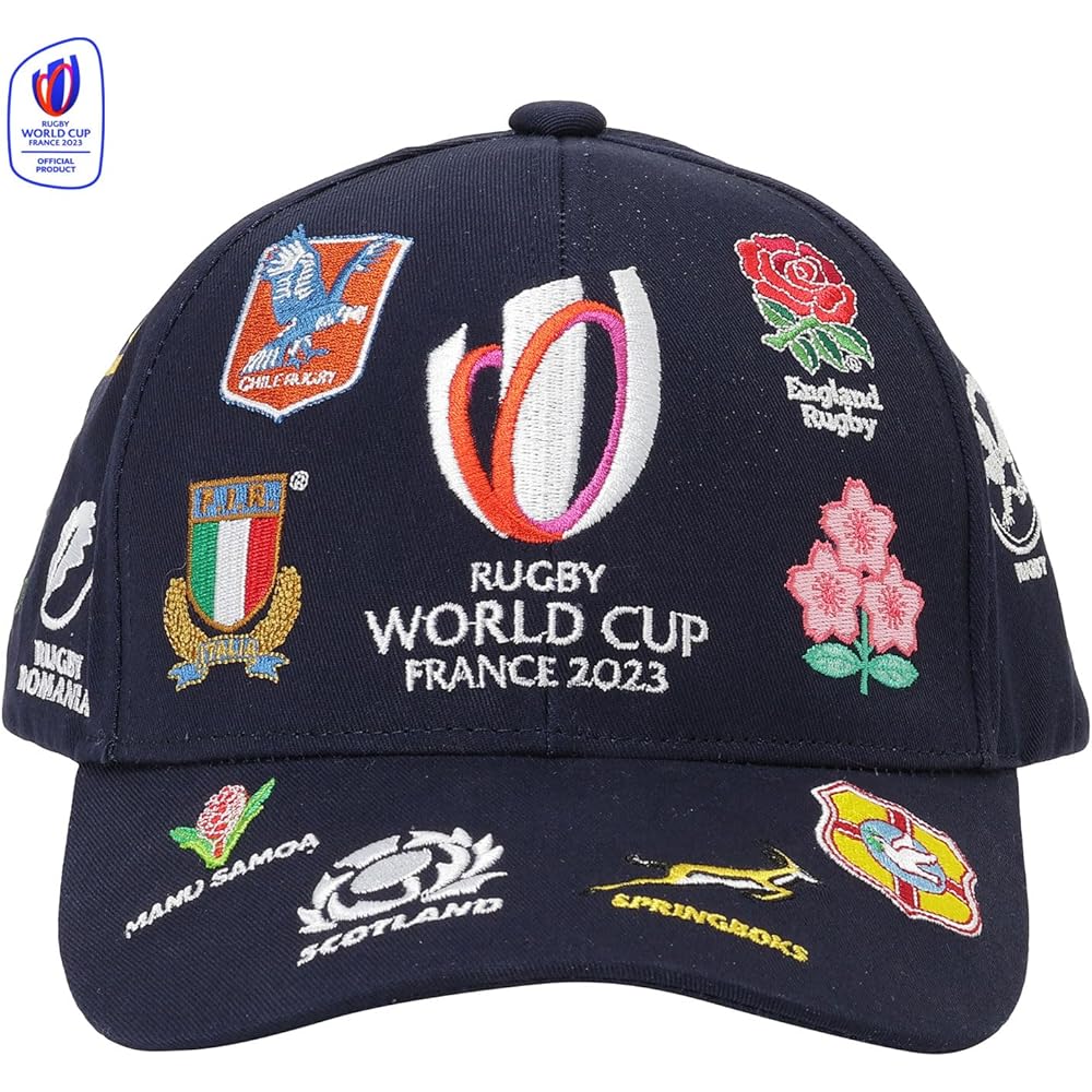 Rugby World Cup 2023 20 UNIONS COLLECTION Cap NVY RWC53206