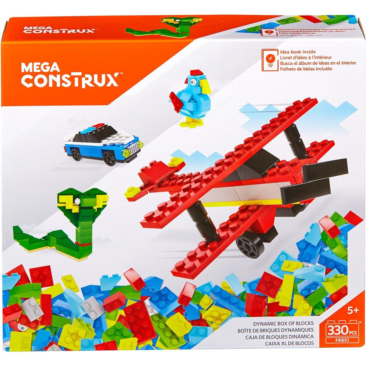 Mattel Mega Construx Dynamic Block Box