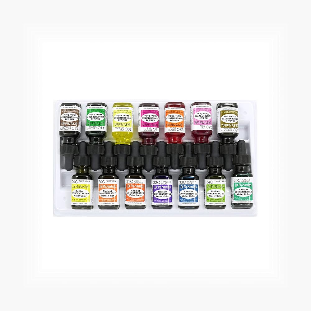 Dr. Martens Radiant 1/2OZ 14 color set C set