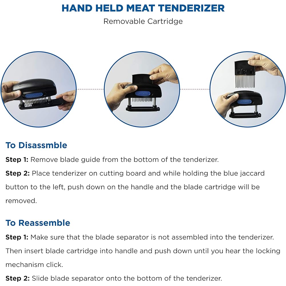Jacquard New Meat Tenderizer 3-blade specification