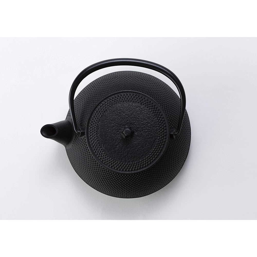 Iwachu Iron Kettle Black Baked 0.65L Iron Kettle Dual Use Teapot 5 Type New Arale IH Compatible 12822