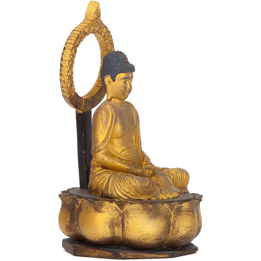 [Officially supervised by Toji Temple] Amida Nyorai miniature Buddha statue [Kukai 21 three-dimensional mandalas commemorating the 1200th anniversary of the founding of the Shingon sect]