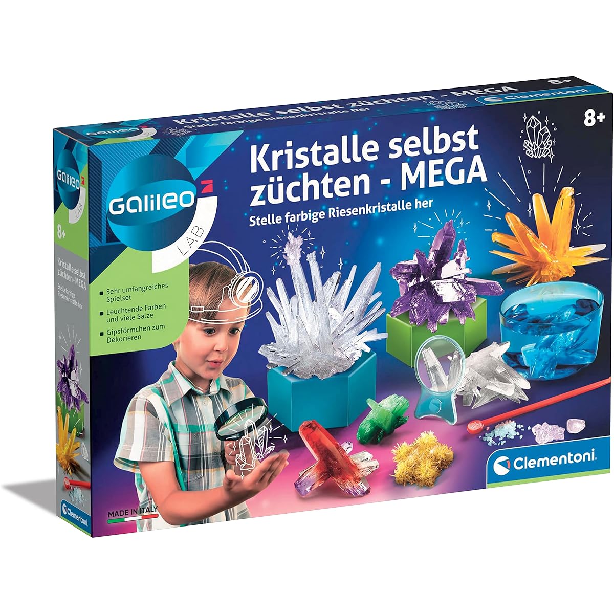 Grow your own crystals Mega (experiment box)