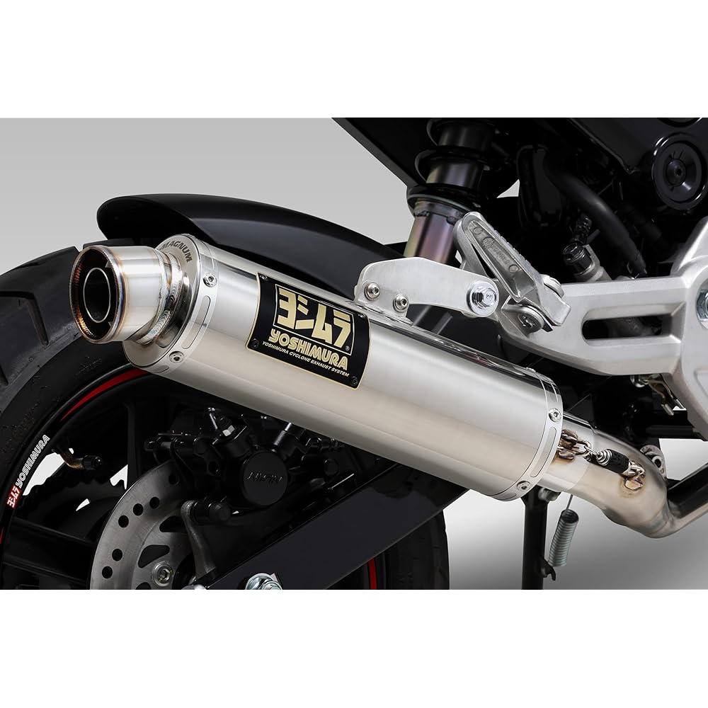 YOSHIMURA Full Exhaust GROM (21-22/23) Mechanical Bent GP-MAGNUM Cyclone Government Certification EXPORT SPEC Stainless YOSHIMURA 110A-40K-5U50