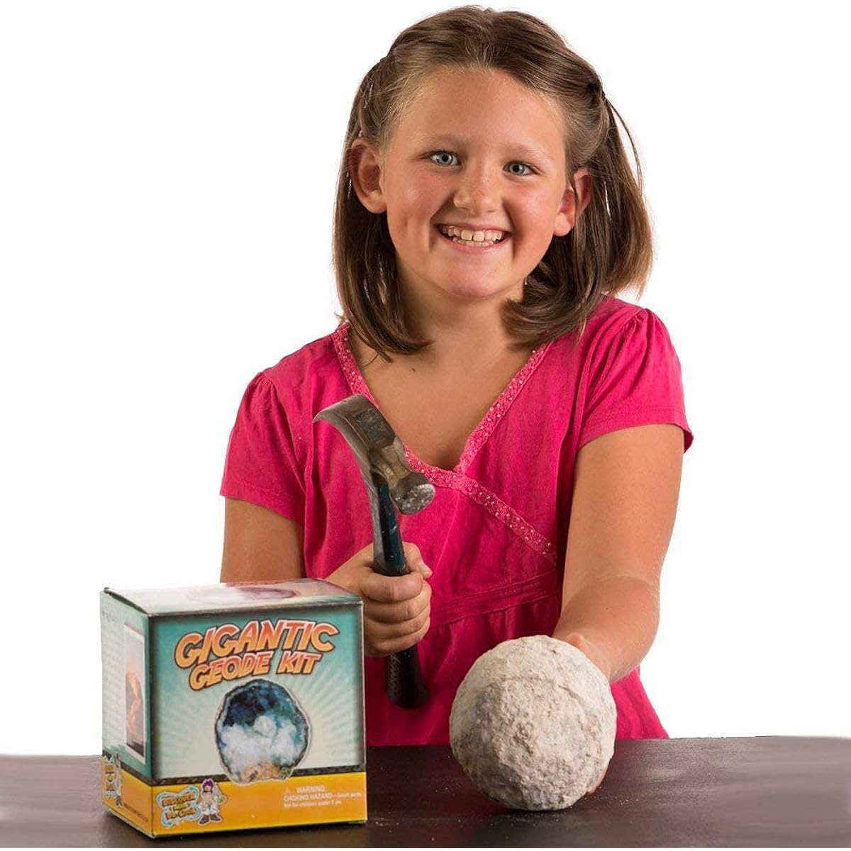 Break Open A Gigantic Geode - This Large Rock Has Amazing Crystals Inside! by Discover with Dr. Cool [Parallel Import]