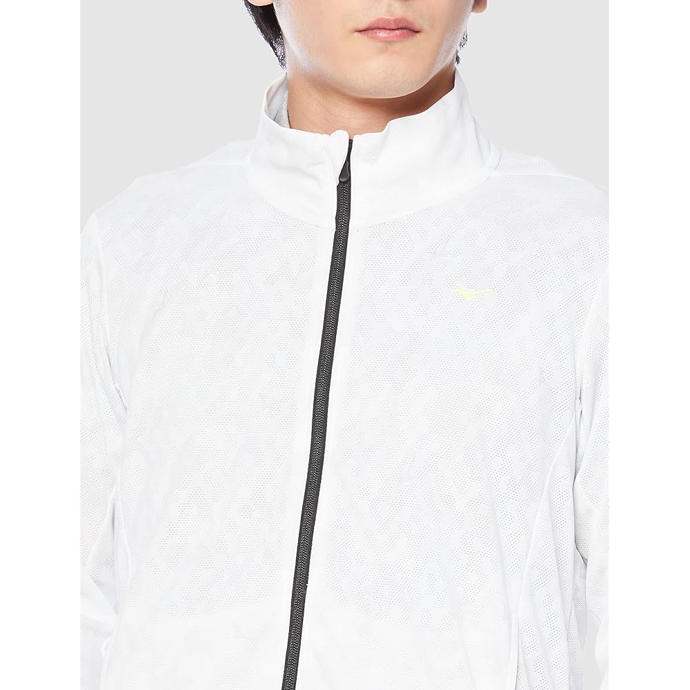 [Mizuno] Golf Wear Mesh Jacquard Move Blouson Sweat Absorbent Quick Drying Stretch E2MC2002 Men's
