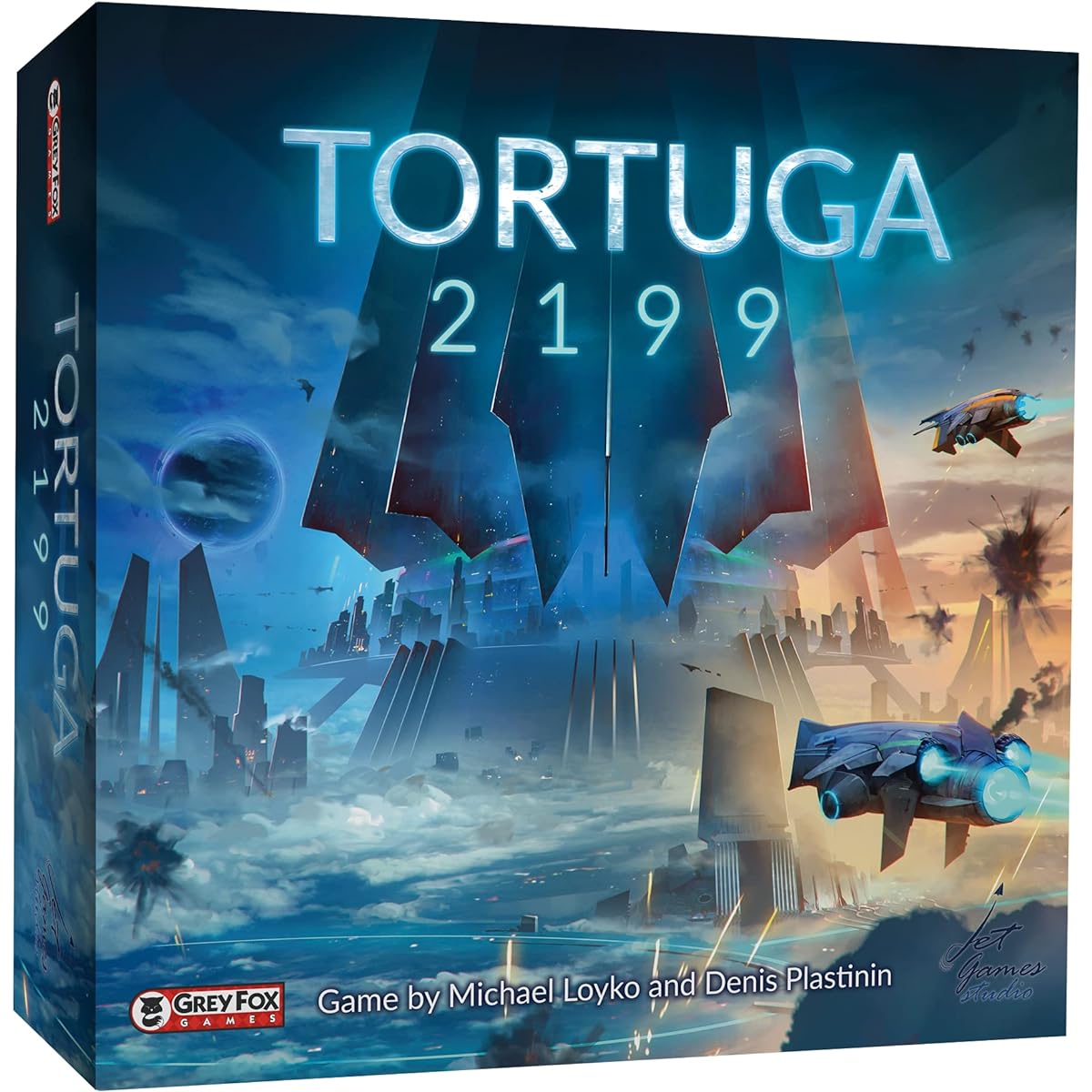 Grey Fox Games Tortuga 2199 Board Game 60-90 minutes 2-4 players Do you have what it takes to become King of the Pirates? Multiplayer