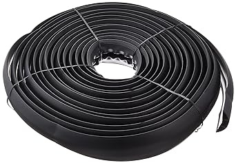 TRUSCO Soft Cable Protector 10XW50.8X10M Black TSRD10X5010BK
