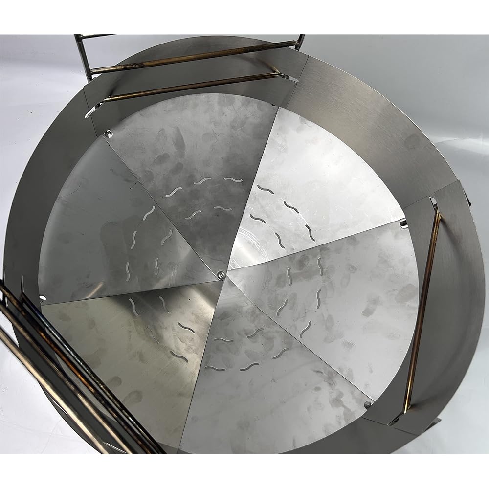 Solotour Bonfire Stand Windproof Plate Compatible with S-L-T-0012 6 Pieces