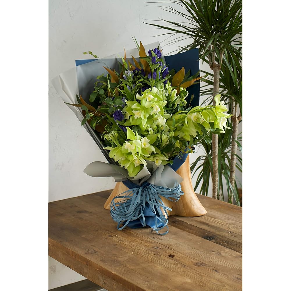 HitoHana Gentian Bouquet Blue L Standard
