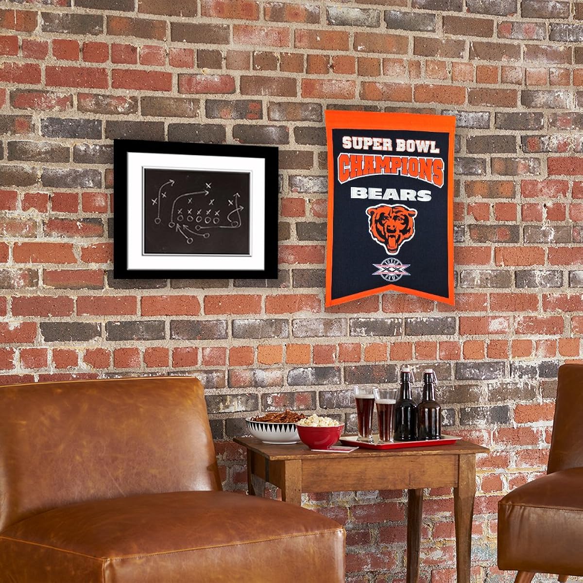 Chicago Bears Super Bowl Champs Banner