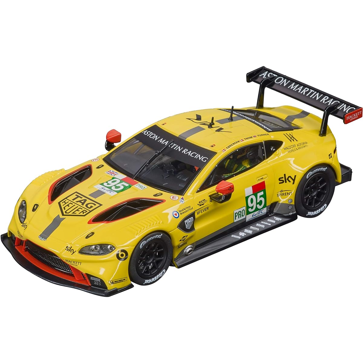 Carrera 27676 Aston Martin Vantage GT3 Heart of Racing No.23 1:32 Scale Analog Slot Car Racing Vehicle Evolution Slot Car Race Track