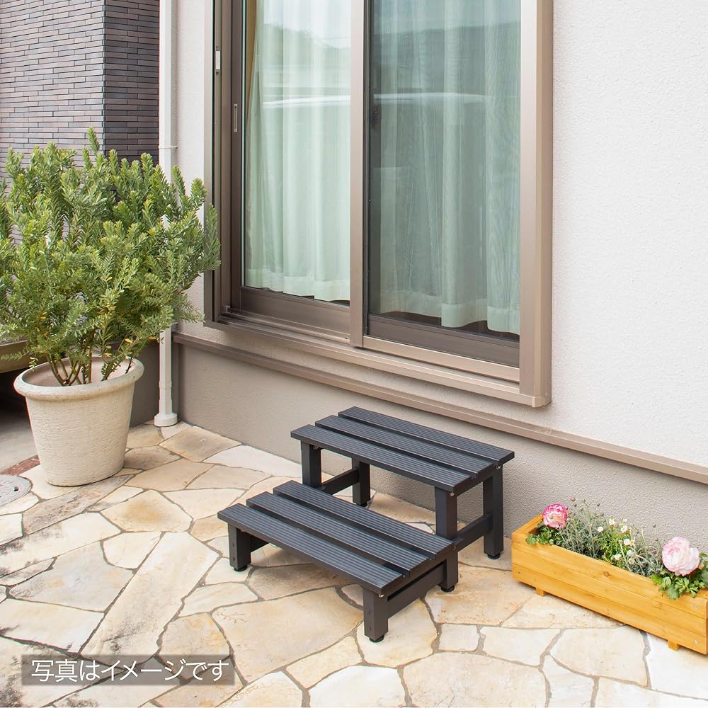 Takasho Deck Aluminum Deck 2 Steps Aluminum JST Adjuster Included Slatted JST-2S