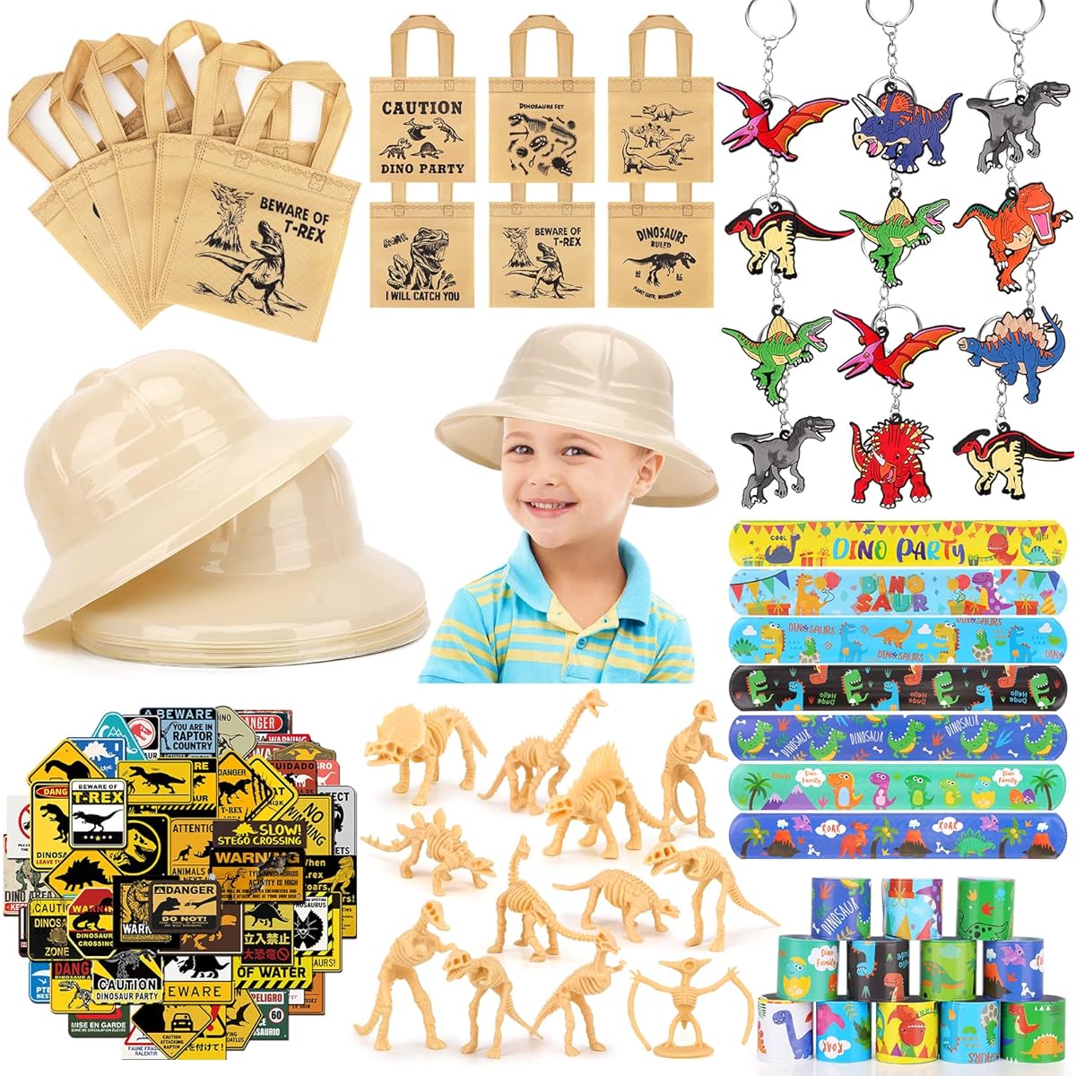 Party Bag Fillers Birthday Guest Gifts Dinosaur Party Favors Kids Boys