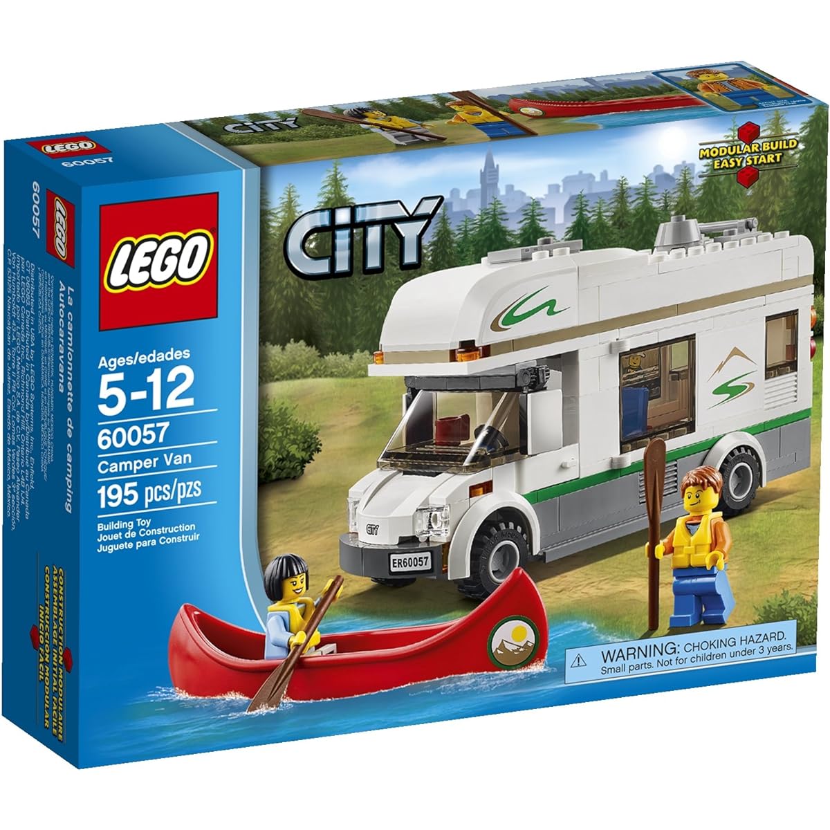 Imported LEGO City Great Vehicles 60057 Camper Van [Parallel Import]