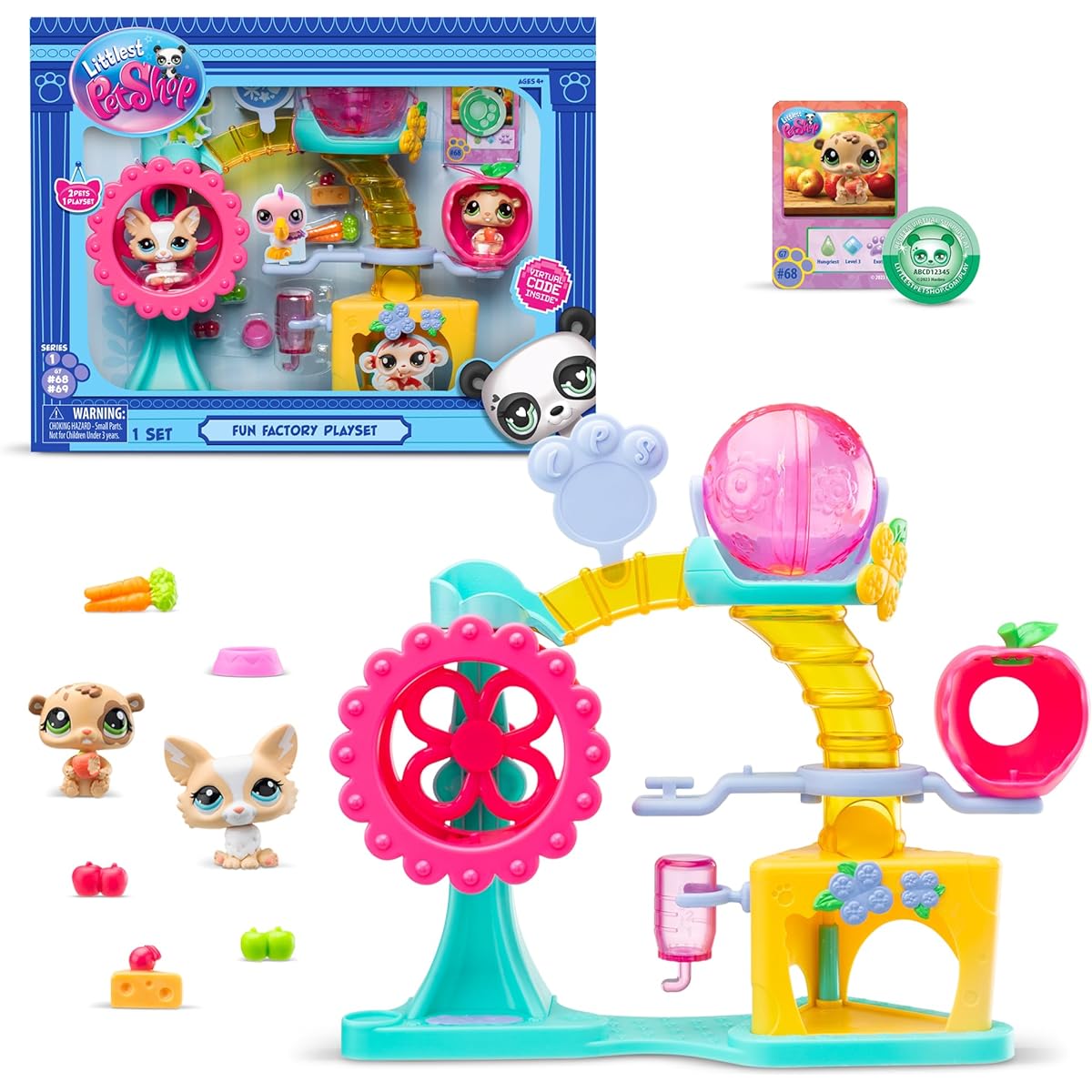 Littlest Pet Shop New Fun Factory Playset