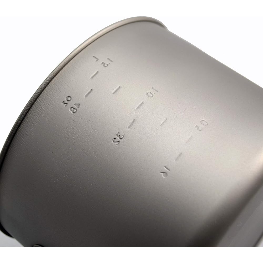TOAKS Titanium 1600ml Pot with Bail Handle by TOAKS