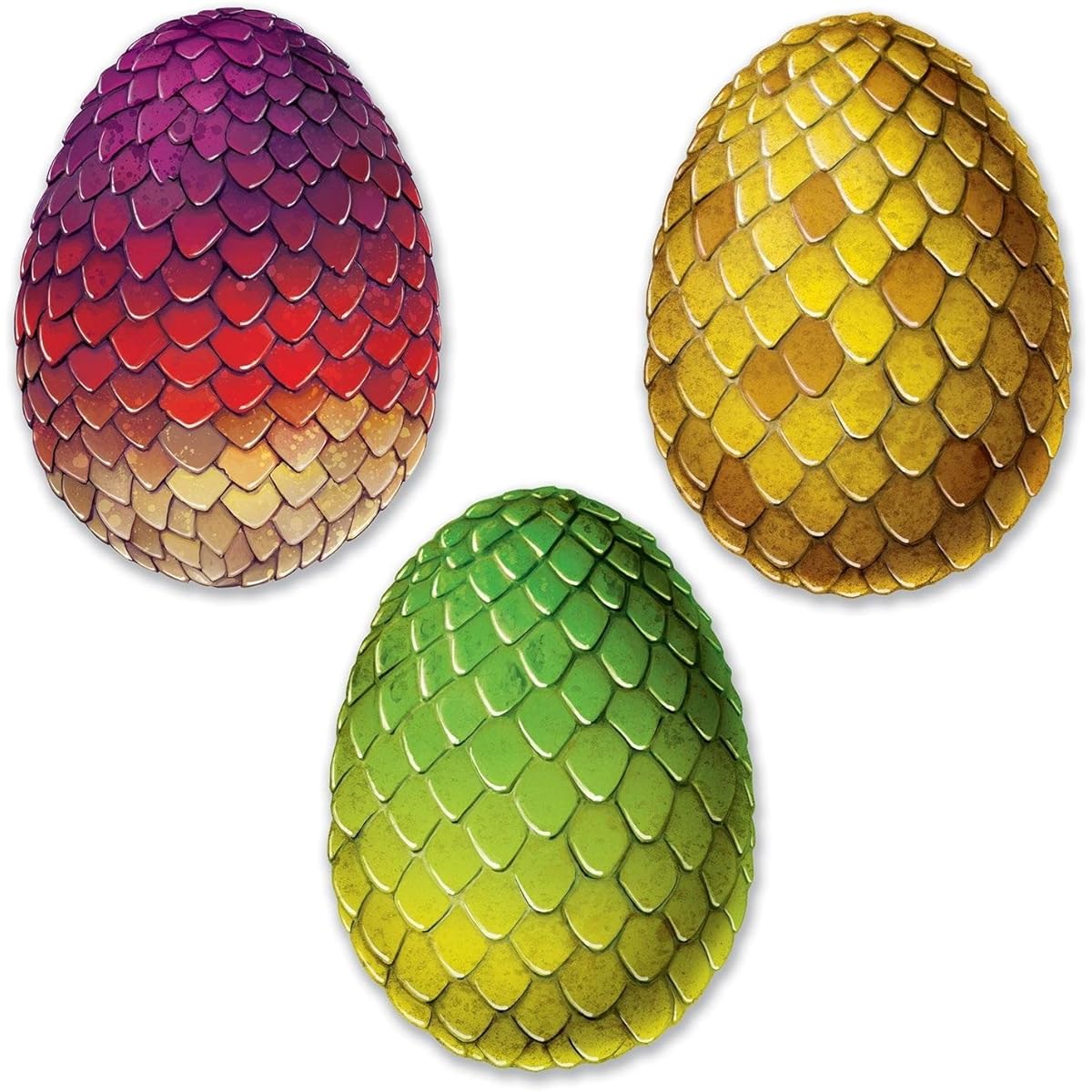Dragon Egg Cutouts, (Pack of 12)