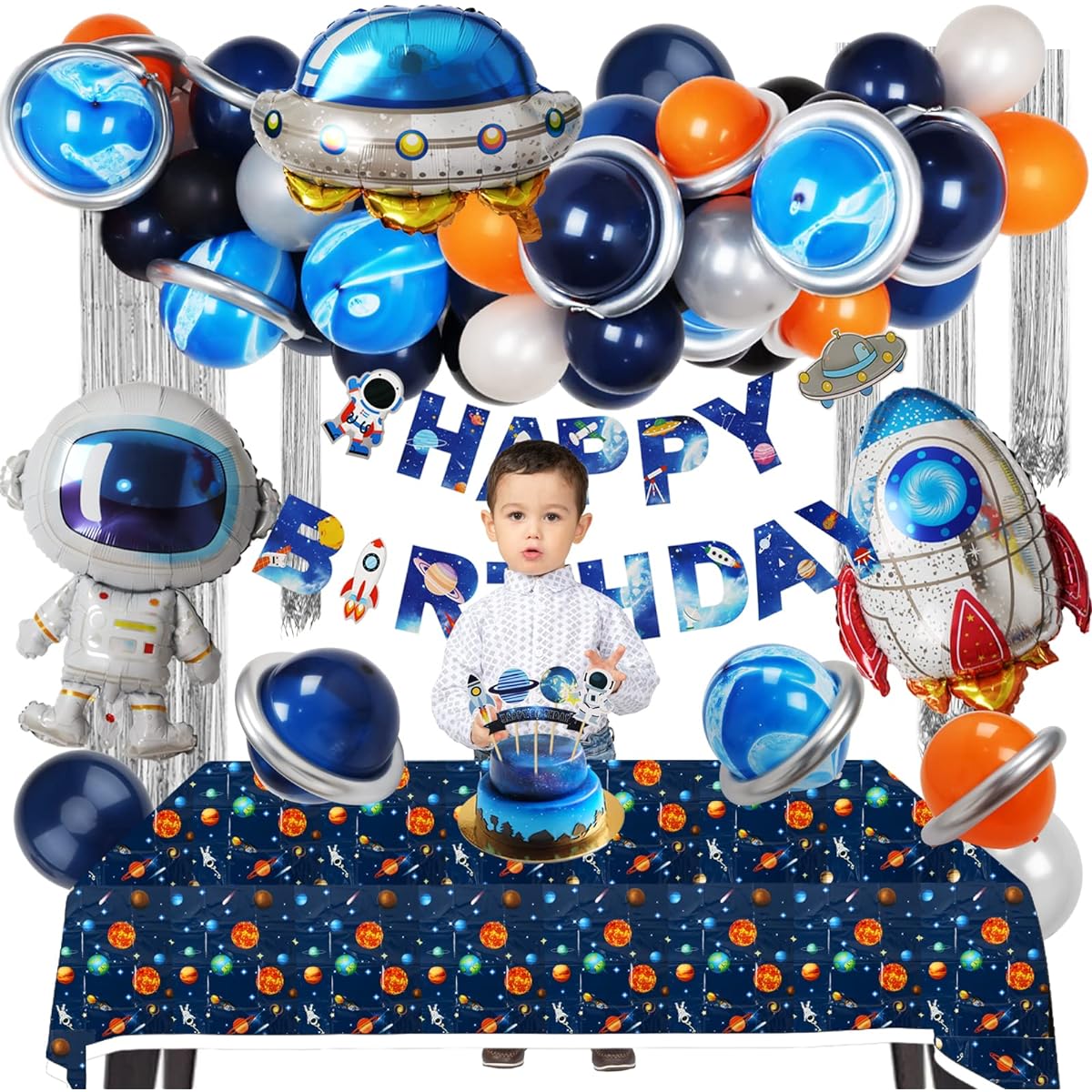Recosis space party decoration