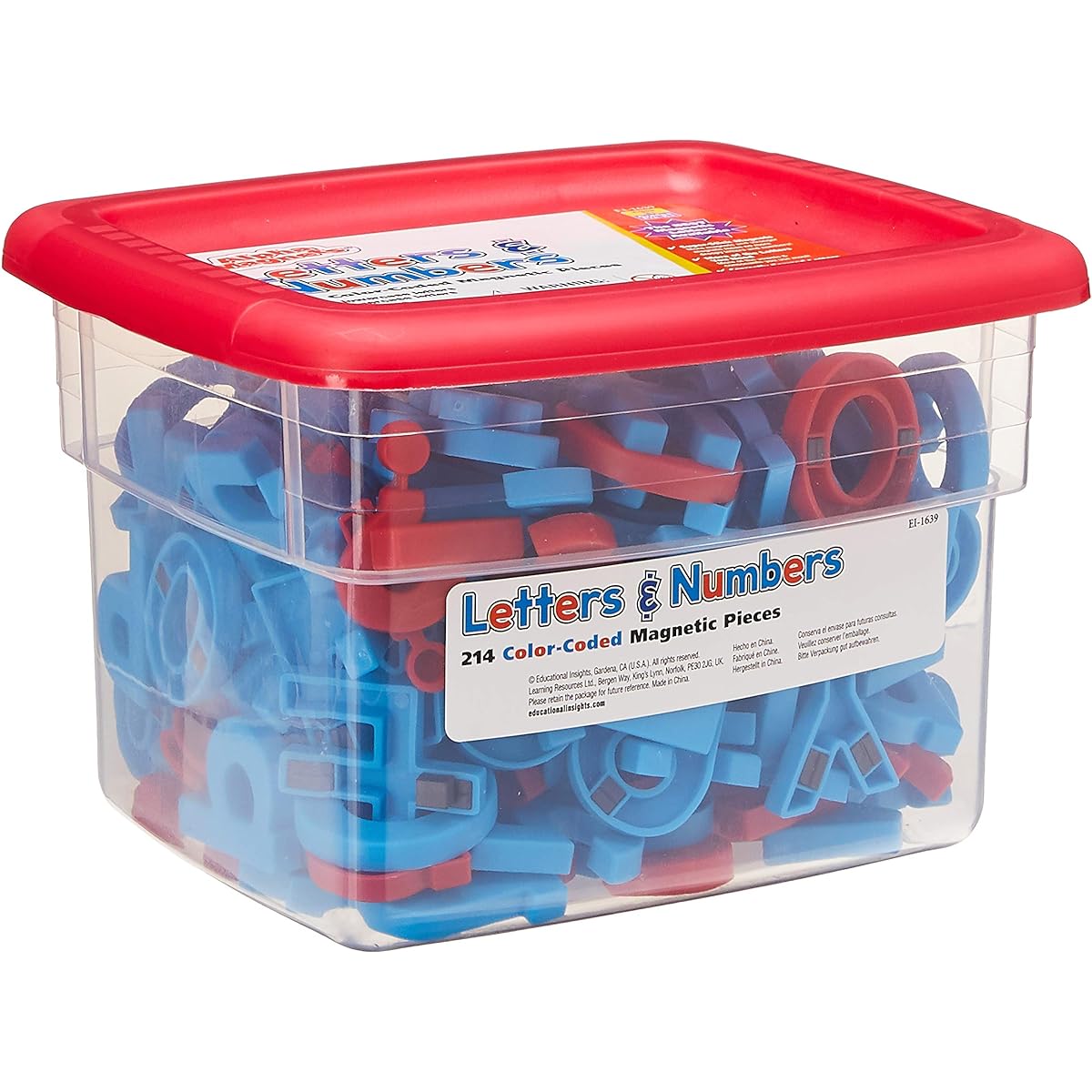 [Educational Insights]Educational Insights ColorCoded Alphamagnets and Mathmagnets, 214 Pieces 1639 [Parallel Import]