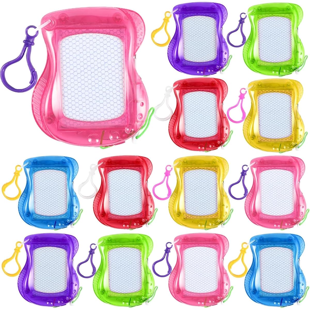 Mini Magnetic Drawing Board for Kids (24 Pieces Valentine's Day Gift)