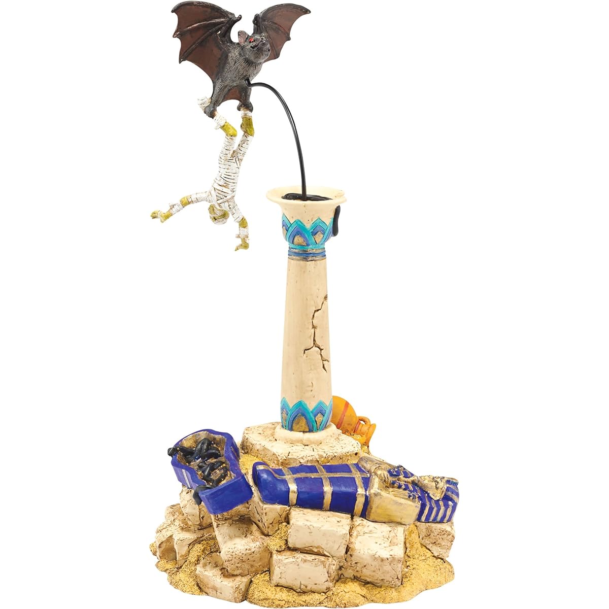 Department 56 Halloween Village Cursed Mummy Animated, 10.43-Inch [Parallel Import]