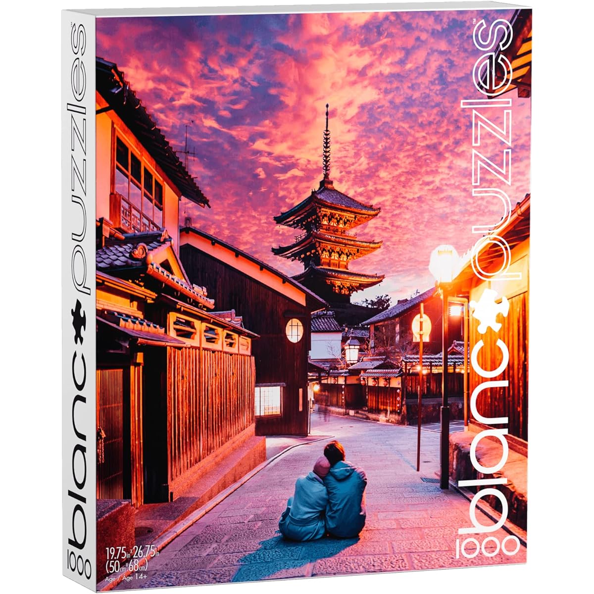 Buffalo Games - blanc - Lost in Kyoto Japan - 1000 Piece Jigsaw Puzzle White