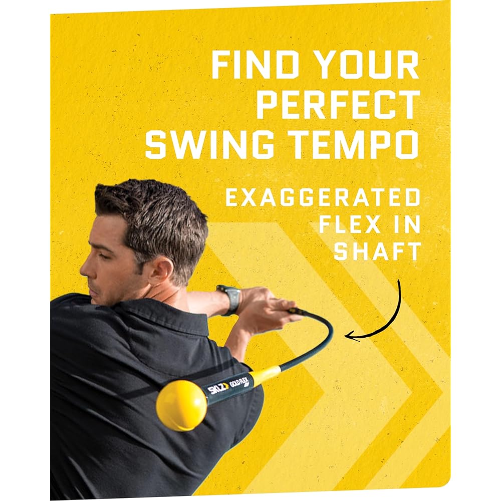 SKLZ Swing Trainer Gold Flex for Golf Practice 122cm [Authentic Japanese Import] 003674