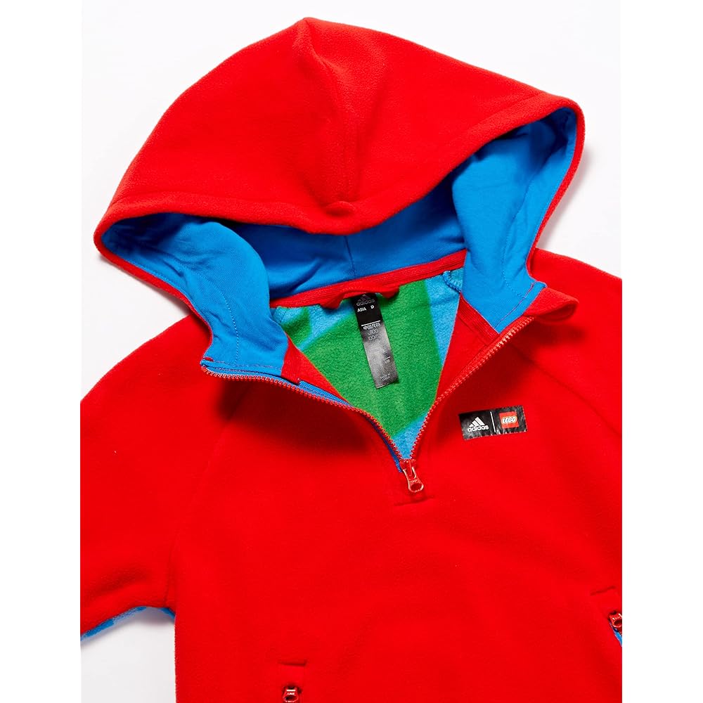 [Adidas] Sweat Hoodie Kids Classic LEGO(R) Winter Polar Fleece Hooded Track Top DD263