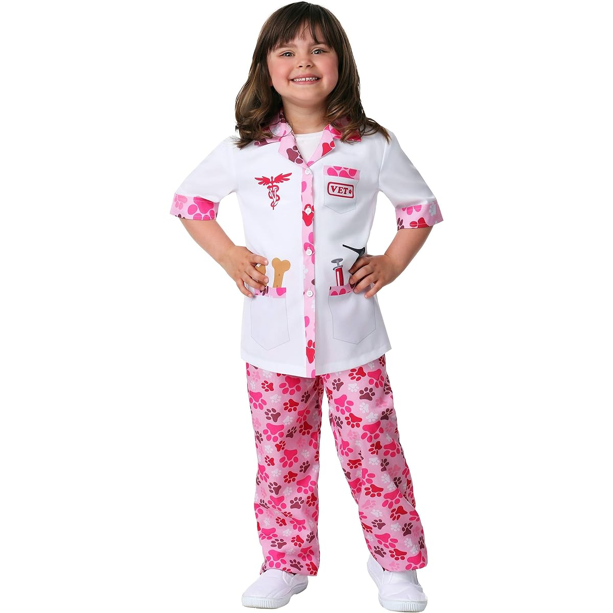 Fun Costumes APPAREL Girls US Size: Large Color: Pink