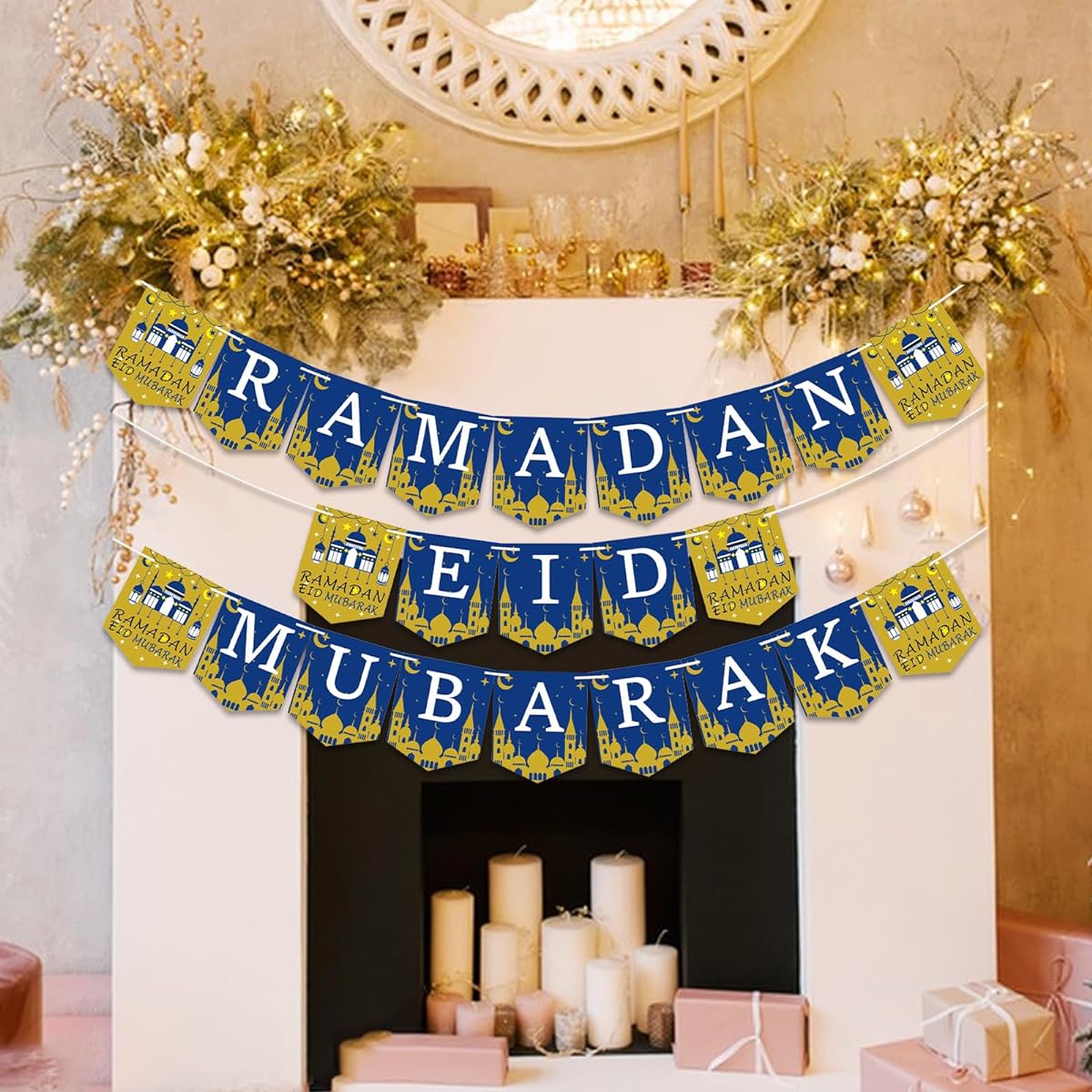 Ramadan Eid Mubarak Banner
