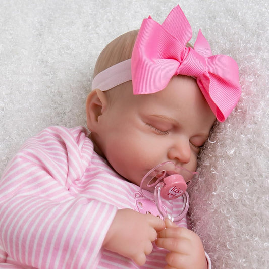Aori Reborn Baby Doll - Lifelike Newborn Girl Doll Nursing Toy and Gift Box Set