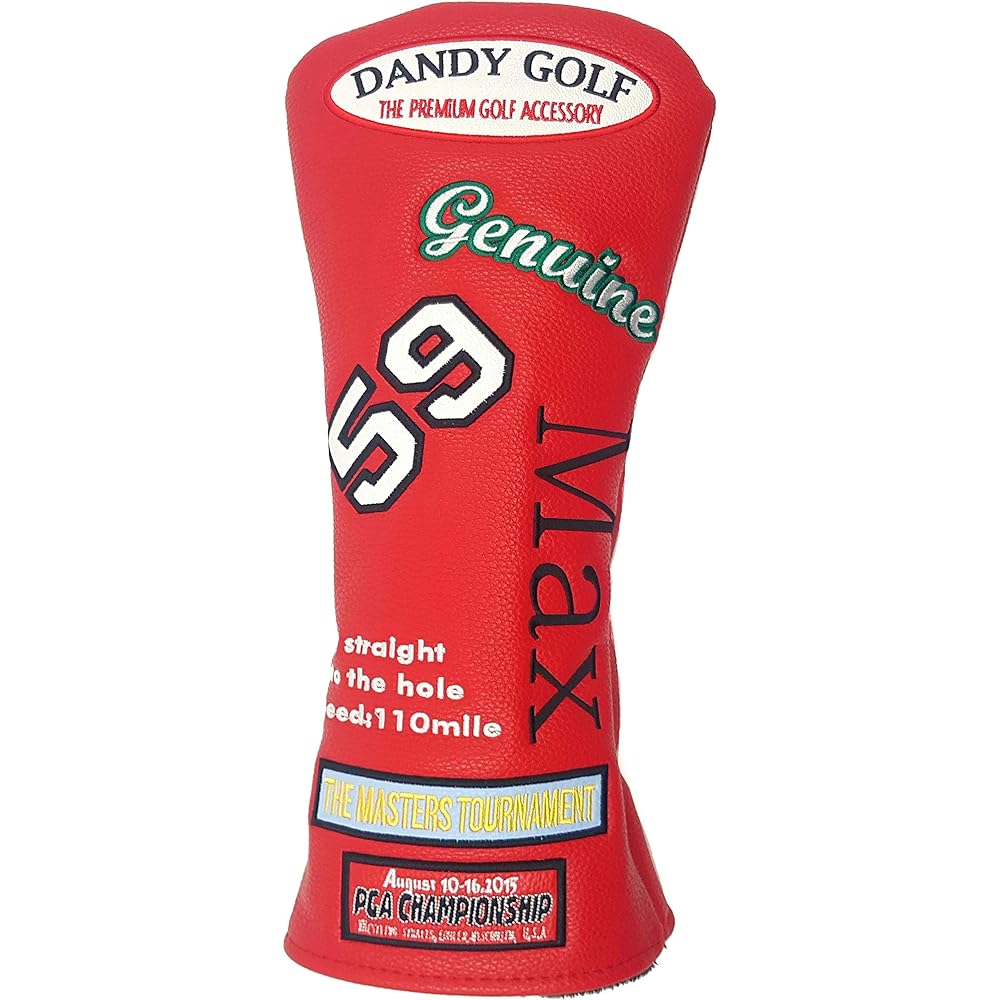DANDY GOLF Golf Head Cover Driver Cover for Wood Clubs Compatible with 460 CC [Parallel Import]