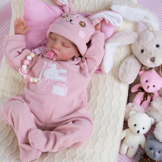 Aori Lifelike Reborn Baby Doll, Realistic Newborn Doll, Real Soft Skin, Gift Box Set