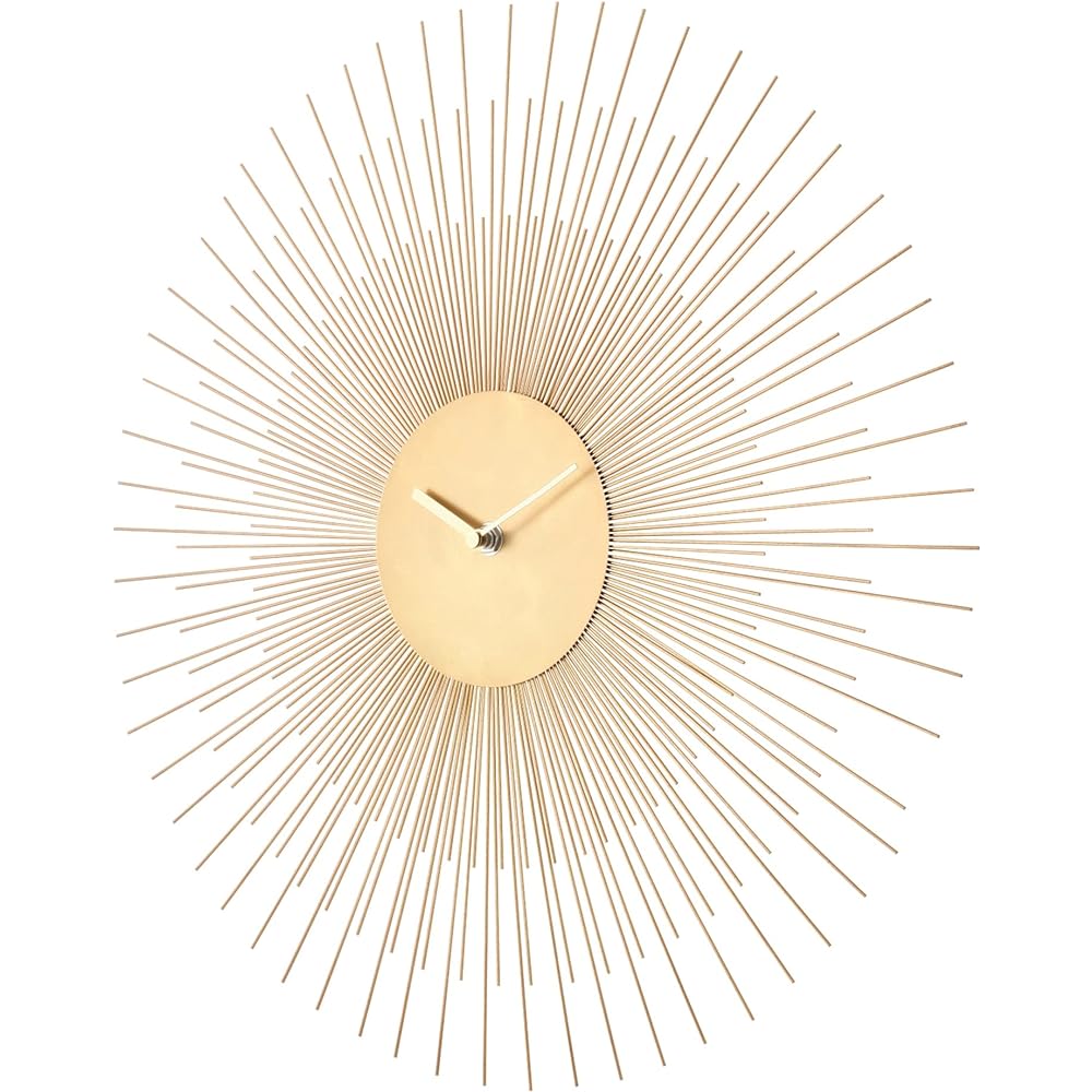 Francfranc Sonne Wall Clock Gold Wall Clock Interior
