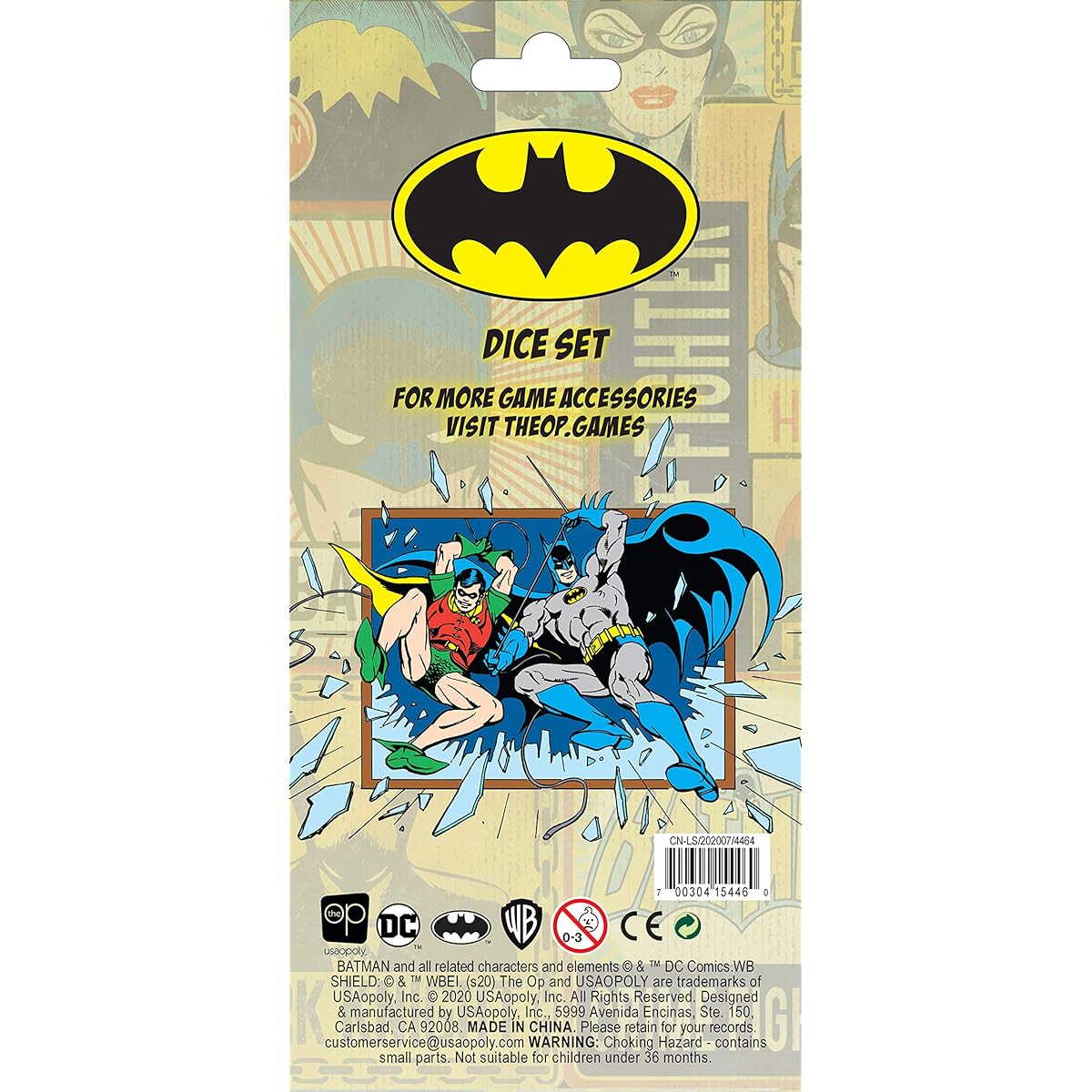 DC Comics Batman Dice Set