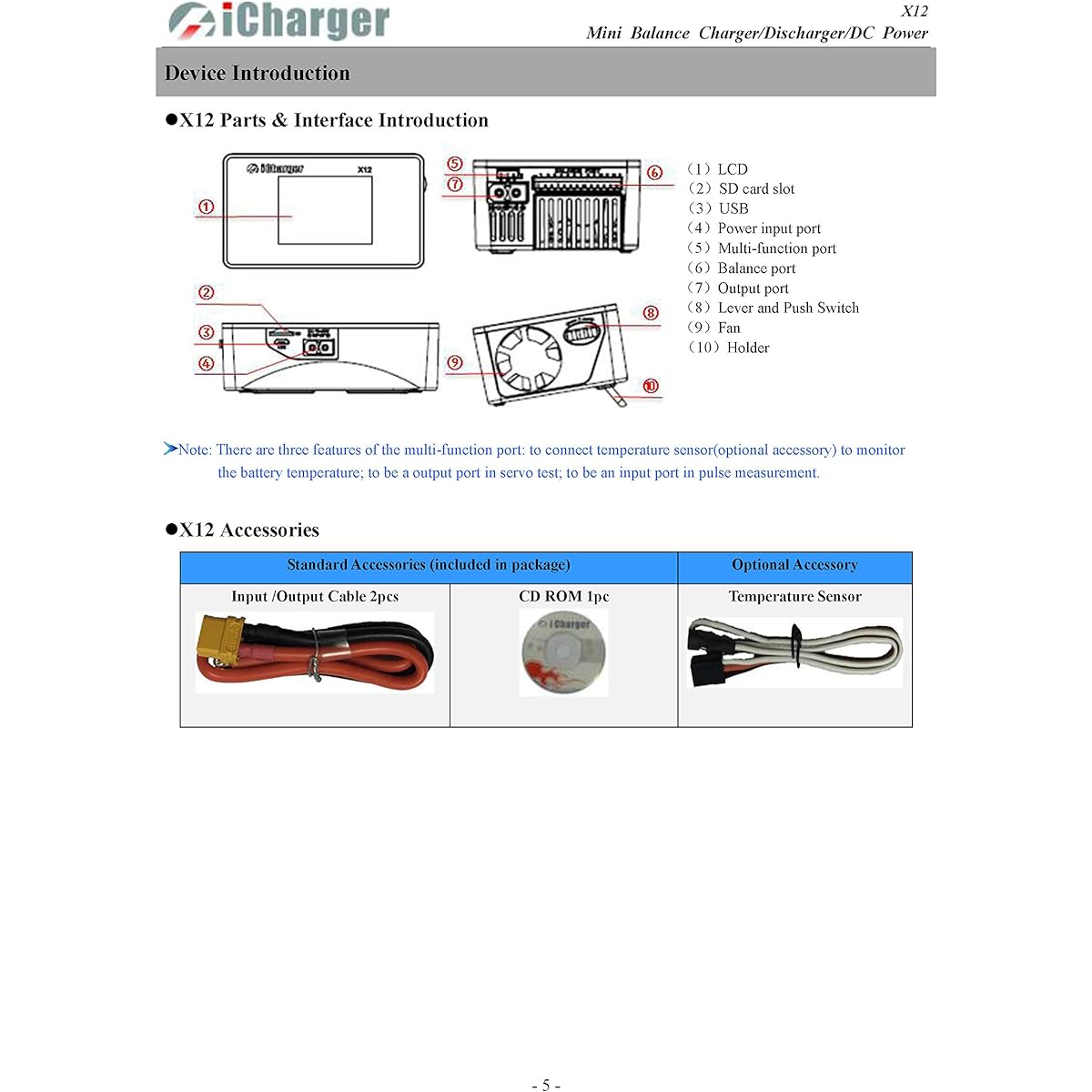 MALTA - iCharger X12 Compact ultra-high performance charger 1-12 CELL 30A/1100W i-X12