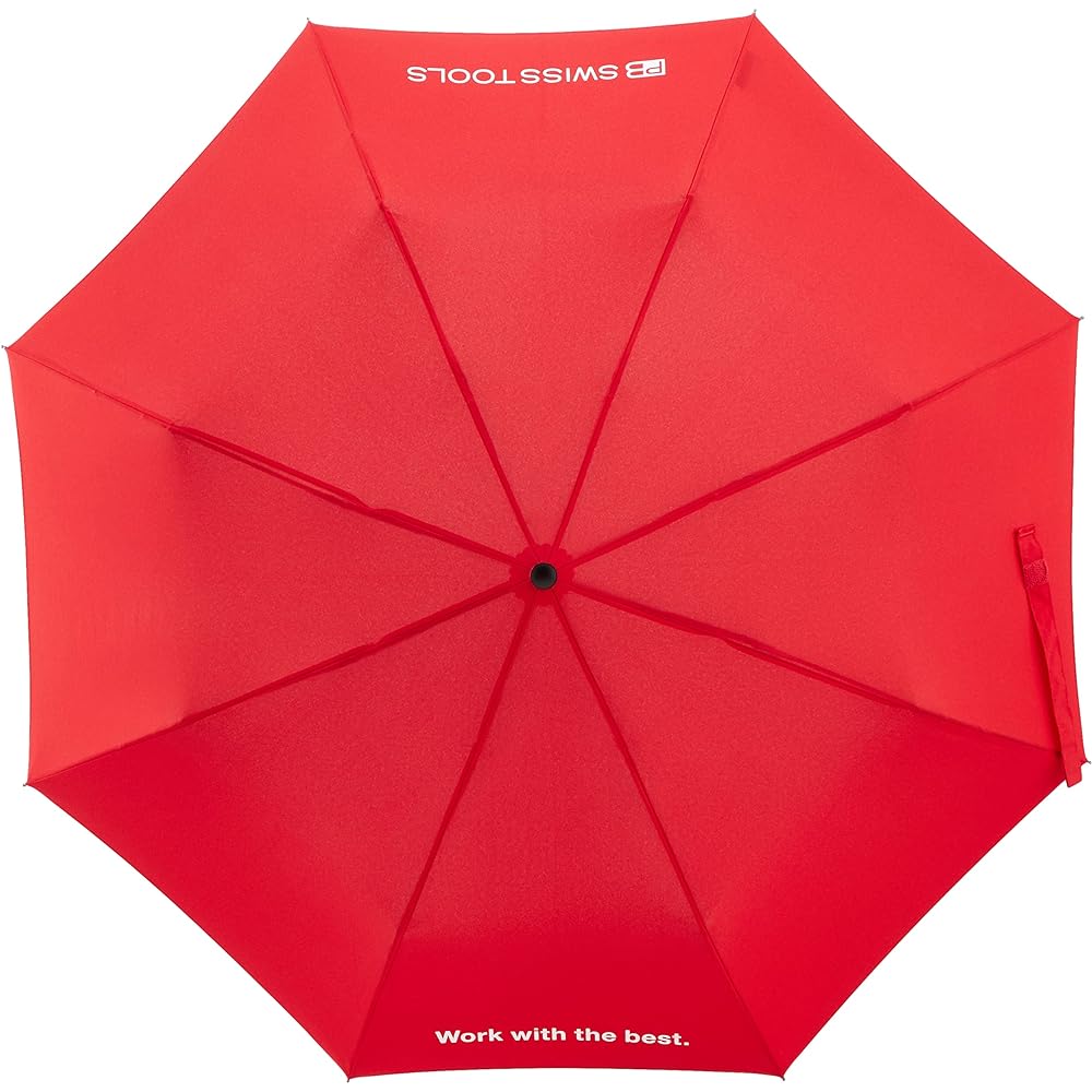 PB SWISS TOOLS Folding Umbrella 2710KNIRPS-RE Red 1 piece