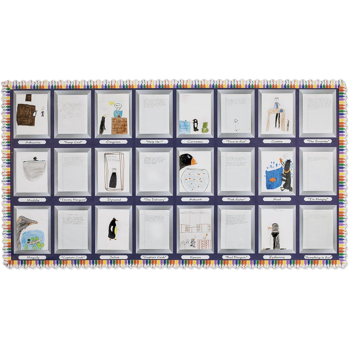 Long-lasting Bulletin Board Art Paper Patterns and Designs 48 in X 12 ft 1 Roll 48 in X 12 ft 0056998